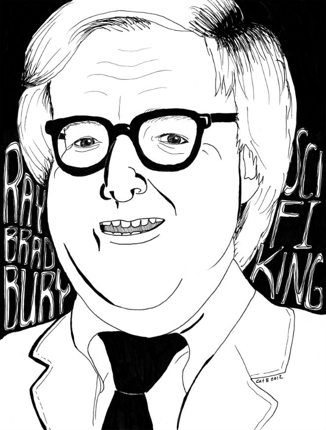 Escribir con el corazón, escribir sin pensar, Ray Bradbury, consejos de Ray Bradbury, consejos para escribir, escribir cuentos